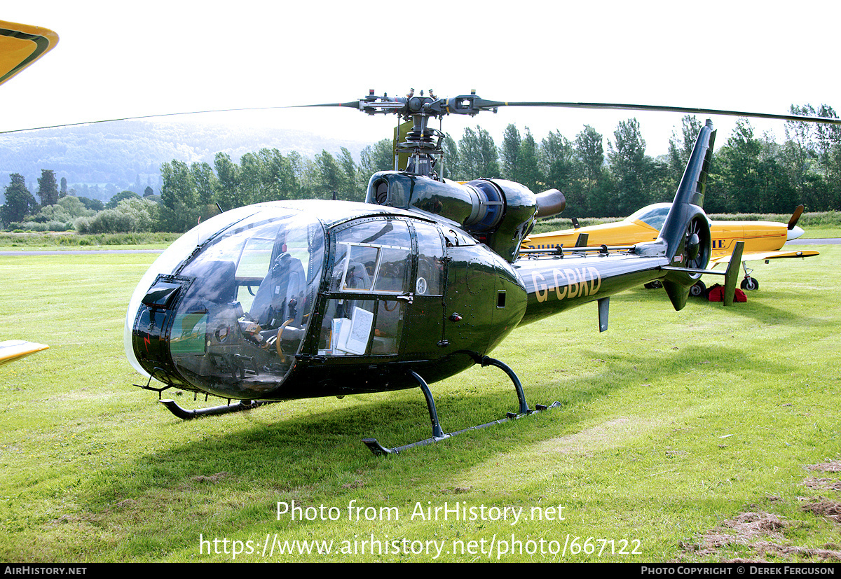 Aircraft Photo of G-CBKD | Aerospatiale SA-341C Gazelle HT2 | AirHistory.net #667122