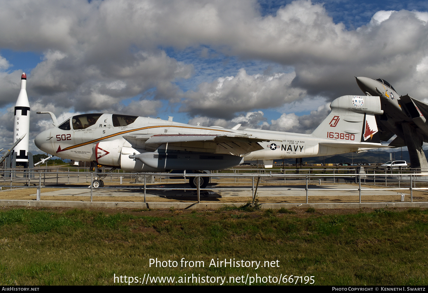 Aircraft Photo of 163890 | Grumman EA-6B Prowler (G-128) | USA - Navy | AirHistory.net #667195