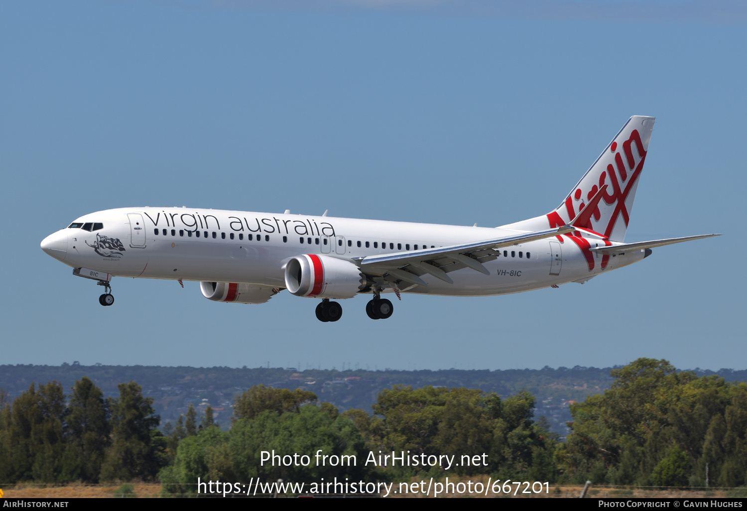 Aircraft Photo of VH-8IC | Boeing 737-8 Max 8 | Virgin Australia Airlines | AirHistory.net #667201