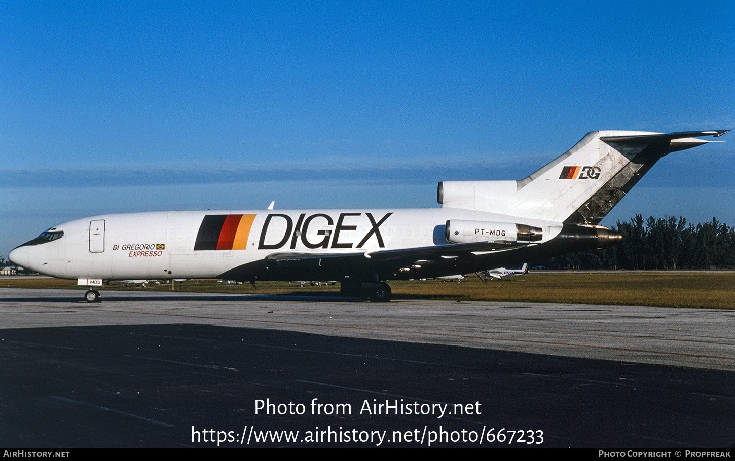 Aircraft Photo of PT-MDG | Boeing 727-44(F) | DIGEX - Di Gregório Expresso | AirHistory.net #667233