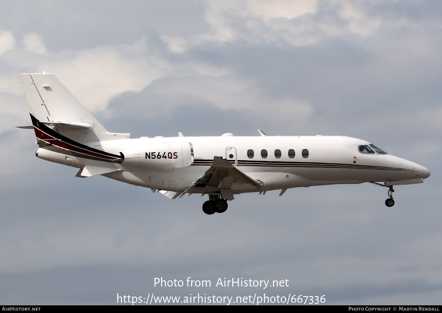 Aircraft Photo of N564QS | Cessna 680A Citation Latitude | AirHistory.net #667336