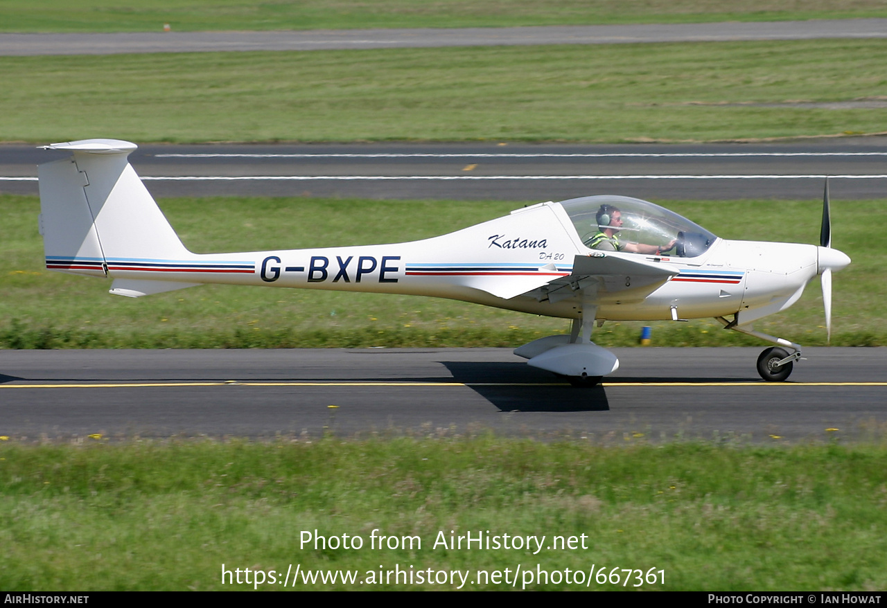 Aircraft Photo of G-BXPE | Diamond DA20A-1 Katana | AirHistory.net #667361
