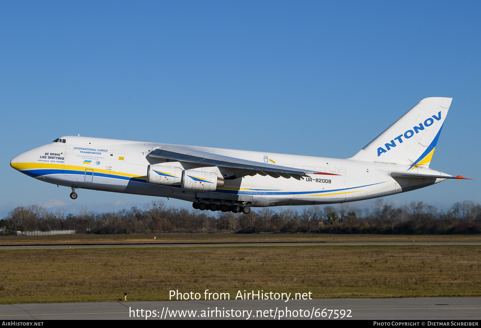 Aircraft Photo of UR-82008 | Antonov An-124-100 Ruslan | Antonov Airlines | AirHistory.net #667592