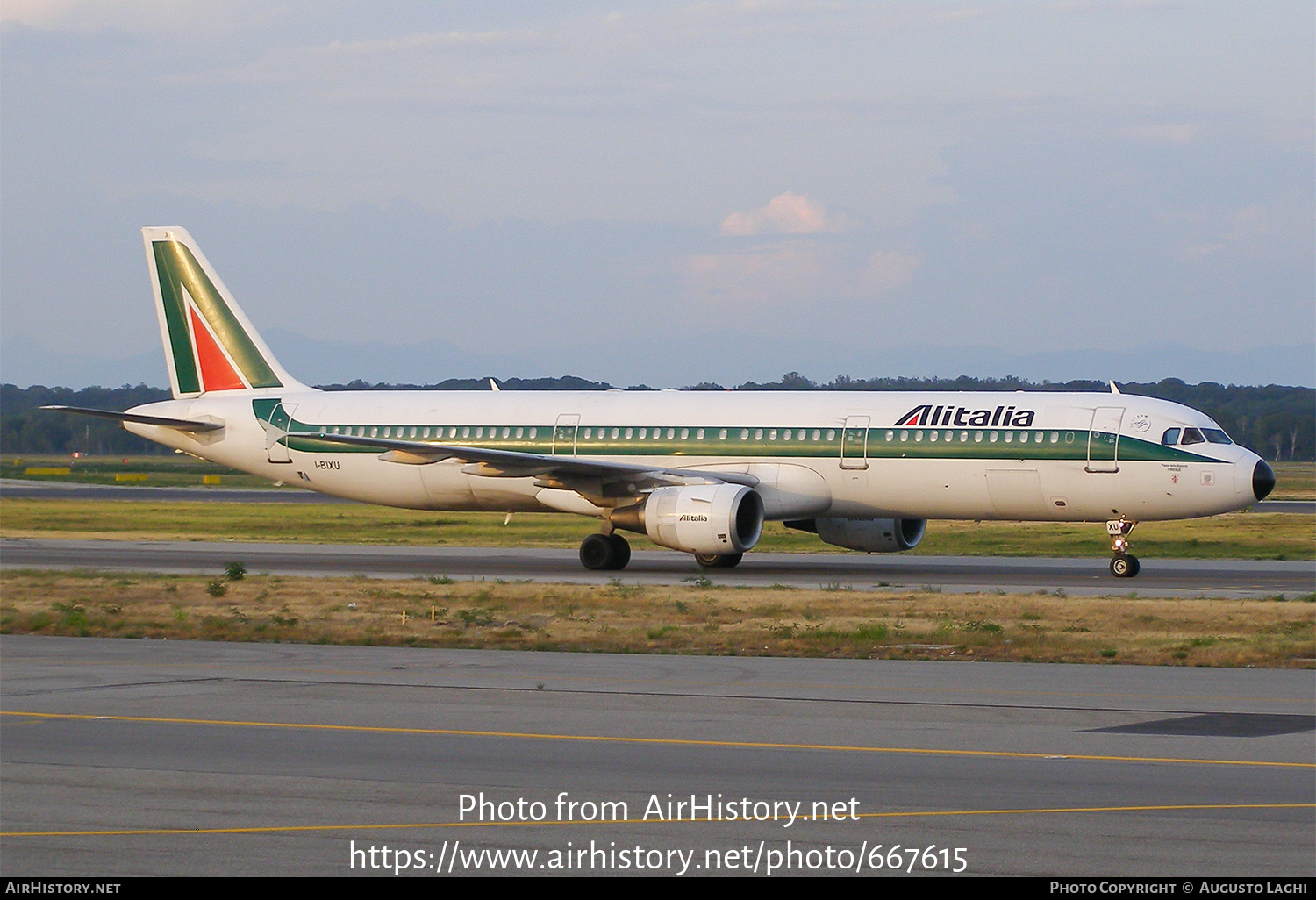 Aircraft Photo of I-BIXU | Airbus A321-112 | Alitalia | AirHistory.net #667615