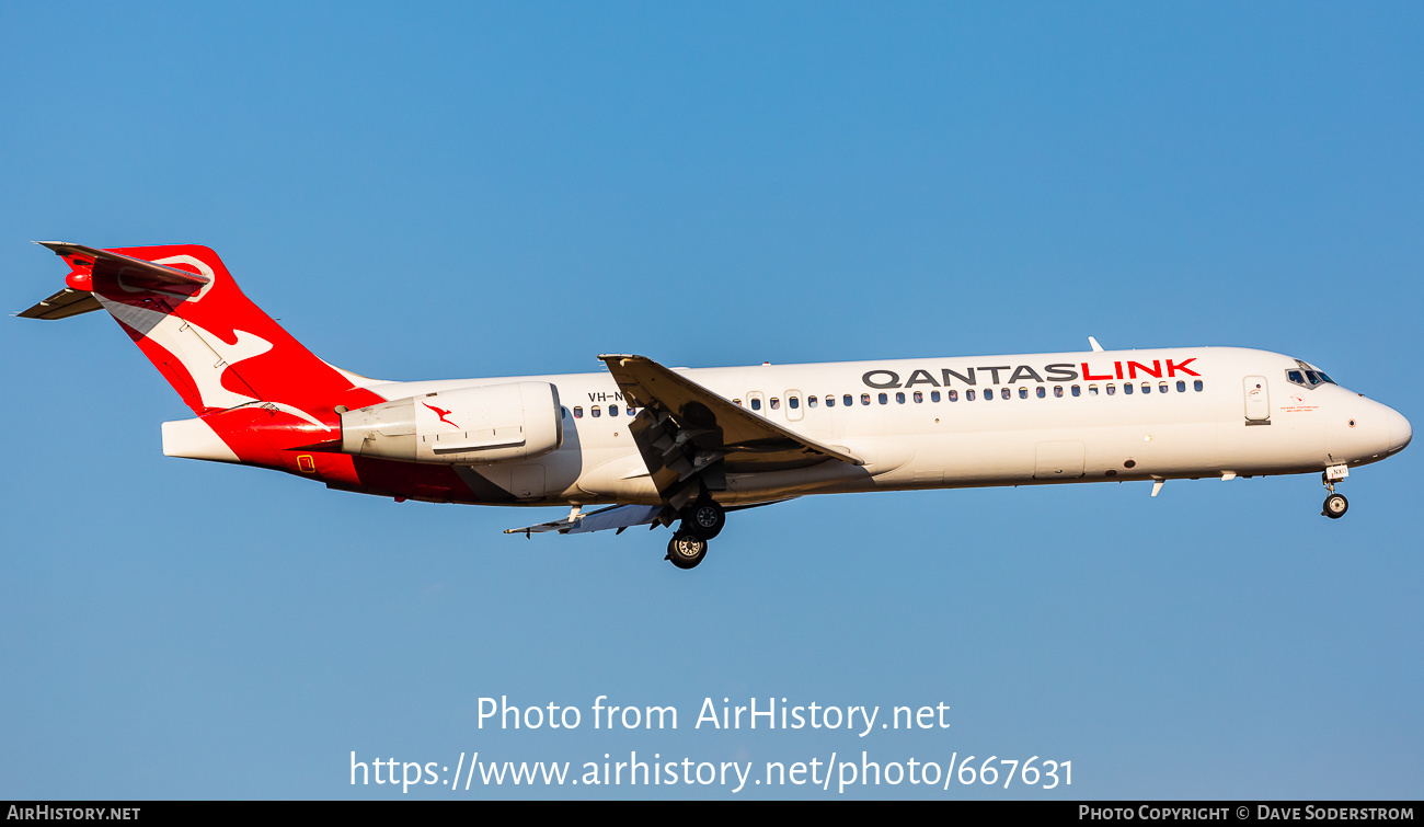 Aircraft Photo of VH-NXO | Boeing 717-231 | QantasLink | AirHistory.net #667631