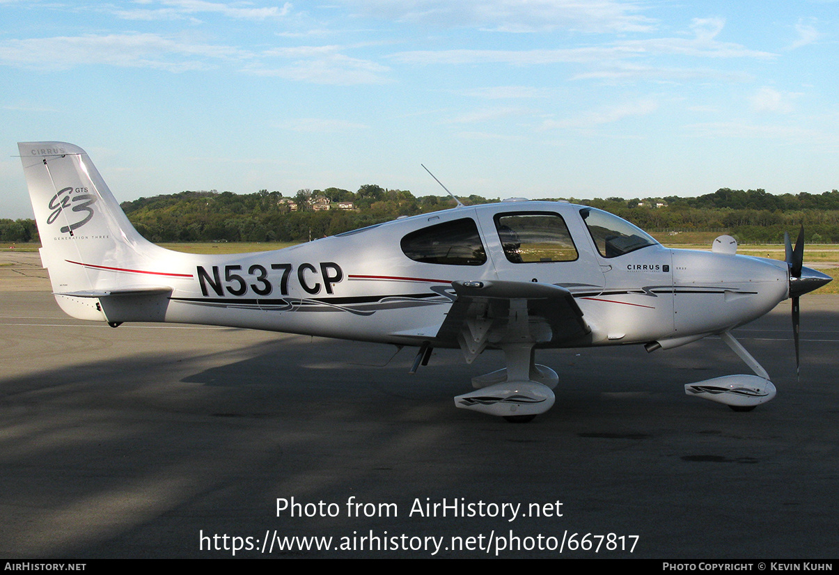 Aircraft Photo of N537CP | Cirrus SR-22 G3-GTS | AirHistory.net #667817