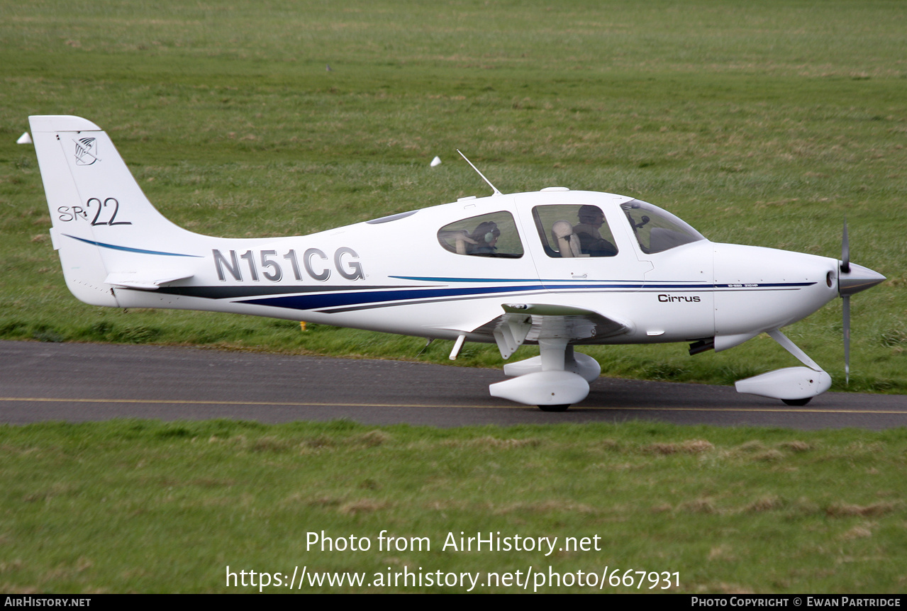 Aircraft Photo of N151CG | Cirrus SR-22 G1 | AirHistory.net #667931