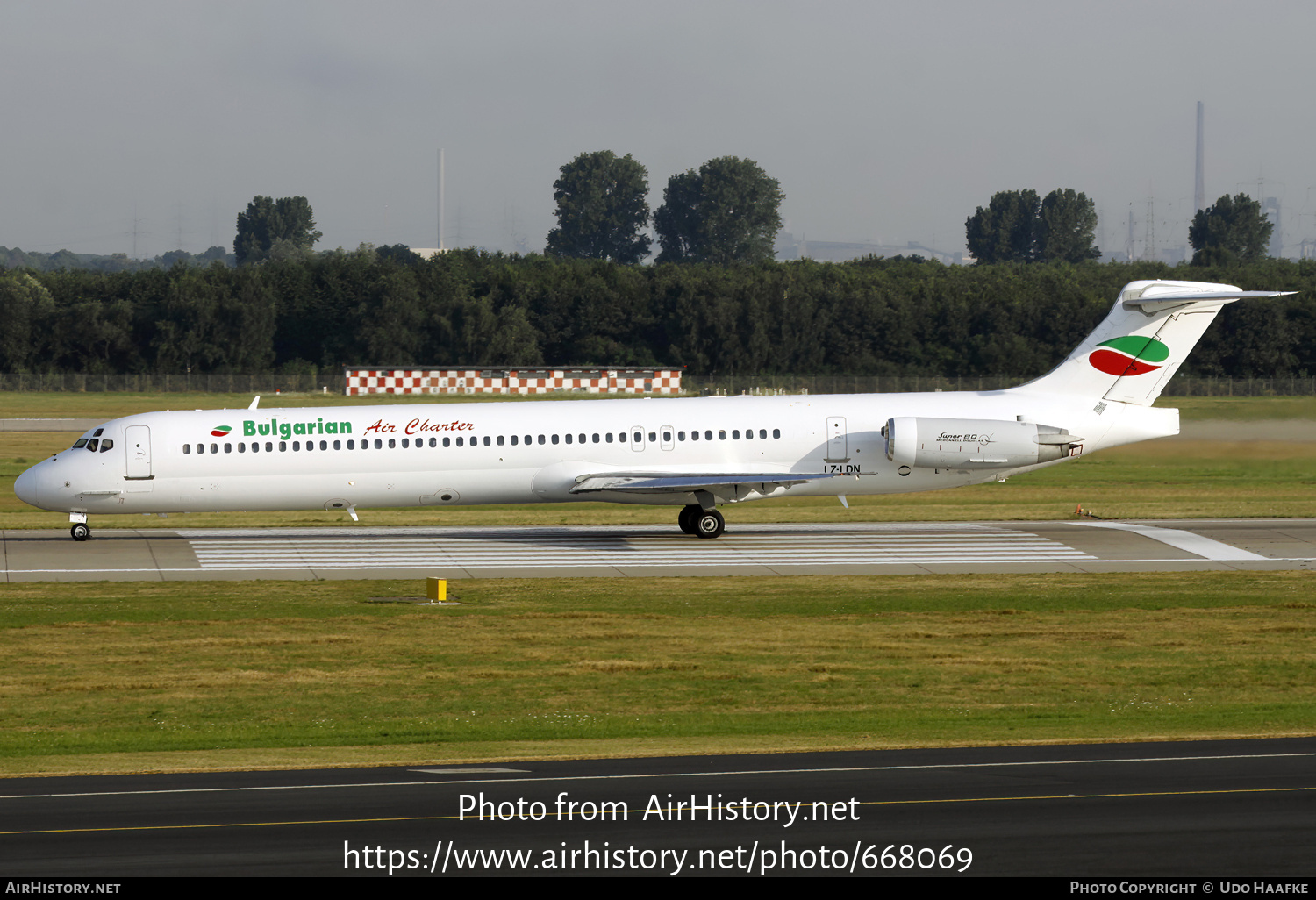 Aircraft Photo of LZ-LDN | McDonnell Douglas MD-82 (DC-9-82) | Bulgarian Air Charter | AirHistory.net #668069