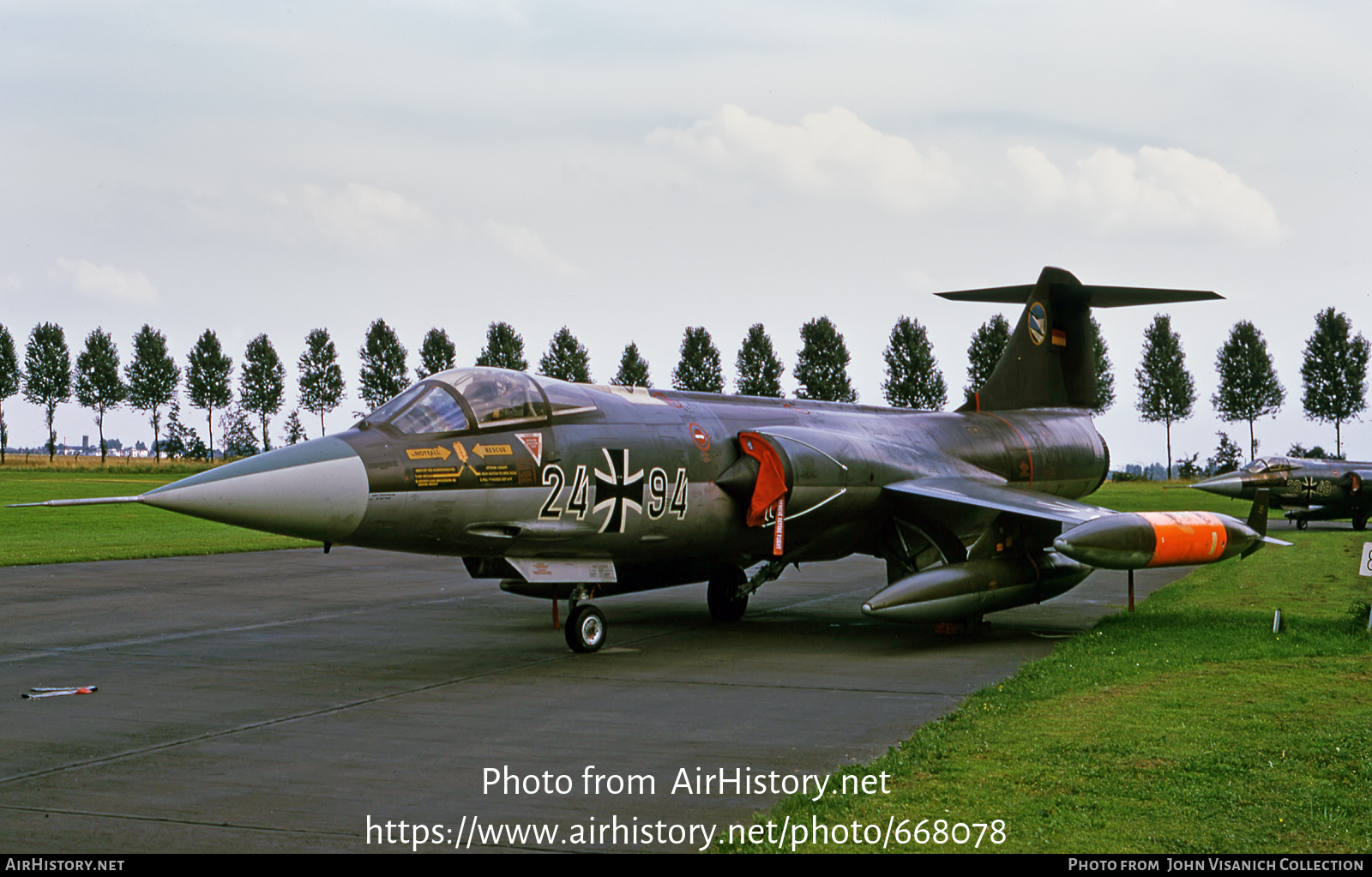 Aircraft Photo of 2494 | Lockheed F-104G Starfighter | Germany - Air Force | AirHistory.net #668078