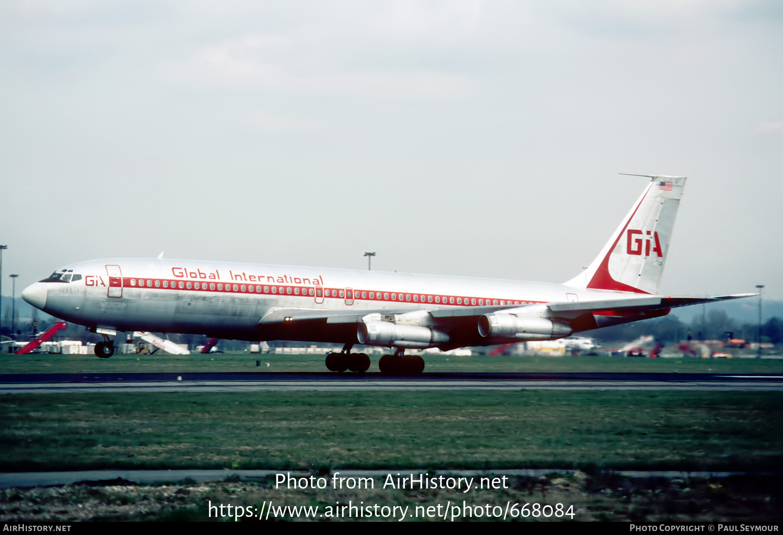 Aircraft Photo of N8433 | Boeing 707-323B | Global International Airways - GIA | AirHistory.net #668084