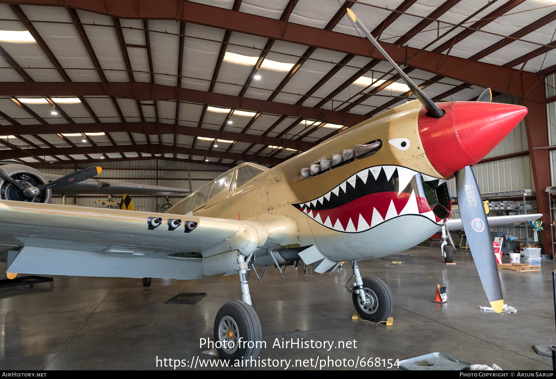 Aircraft Photo of N85104 / NL85104 / 42-105192 | Curtiss P-40N Warhawk | USA - Air Force | AirHistory.net #668154