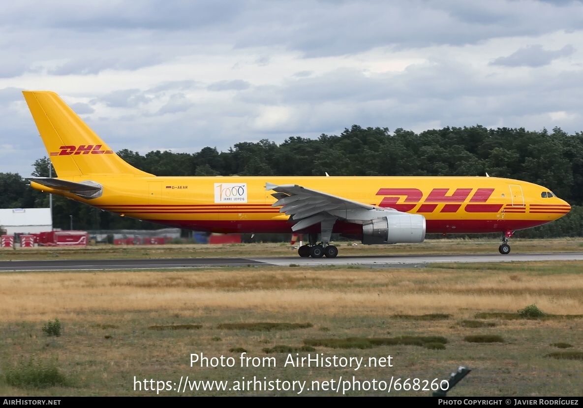 Aircraft Photo of D-AEAR | Airbus A300B4-622R(F) | DHL International | AirHistory.net #668260