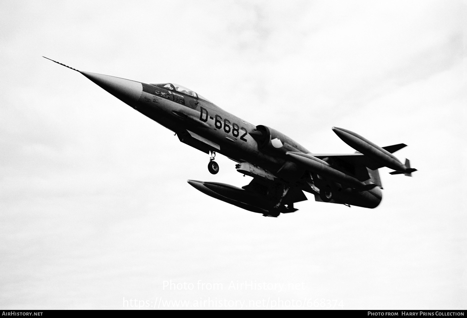 Aircraft Photo of D-6682 | Lockheed F-104G Starfighter | Netherlands - Air Force | AirHistory.net #668374