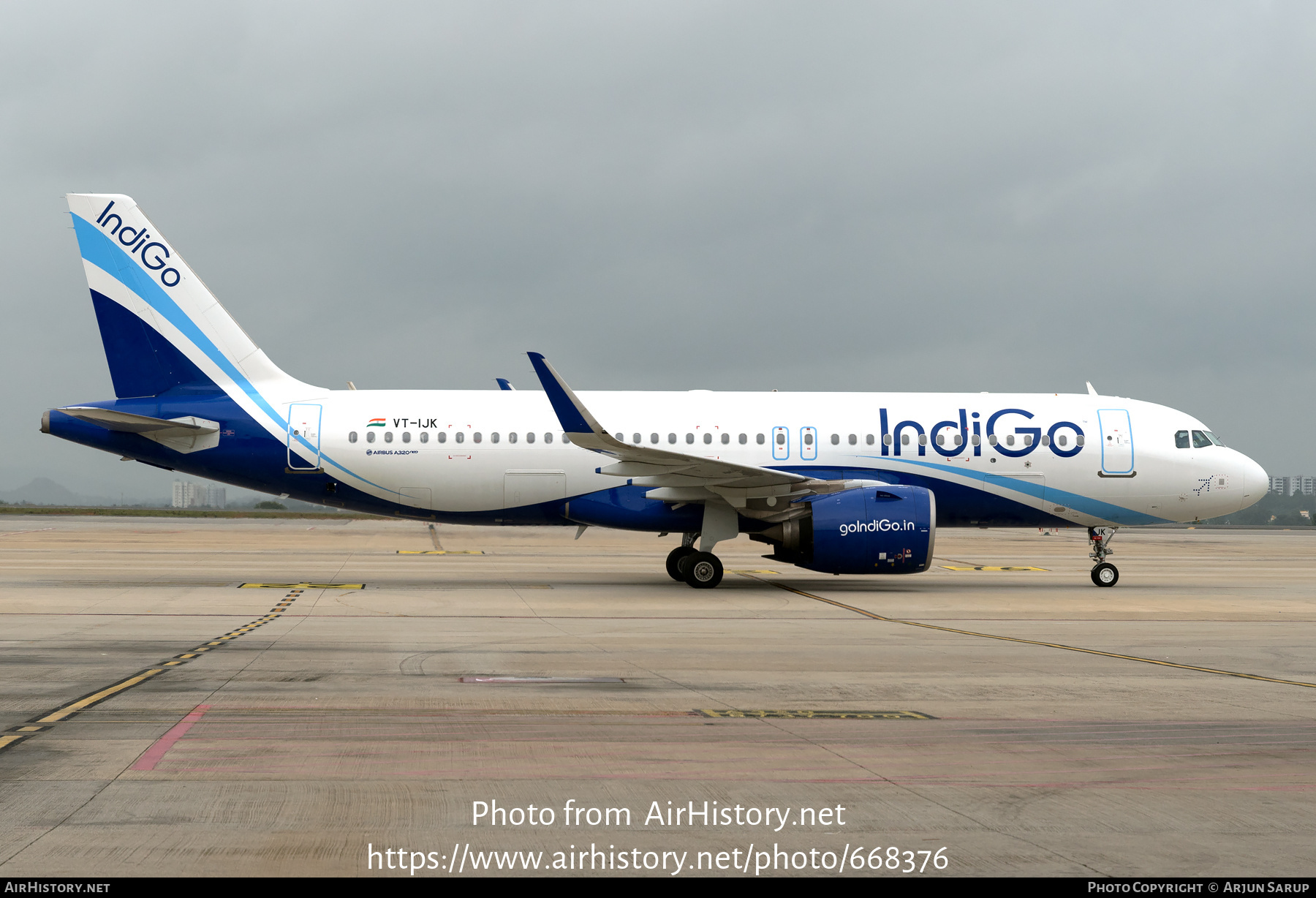 Aircraft Photo of VT-IJK | Airbus A320-271N | IndiGo | AirHistory.net #668376