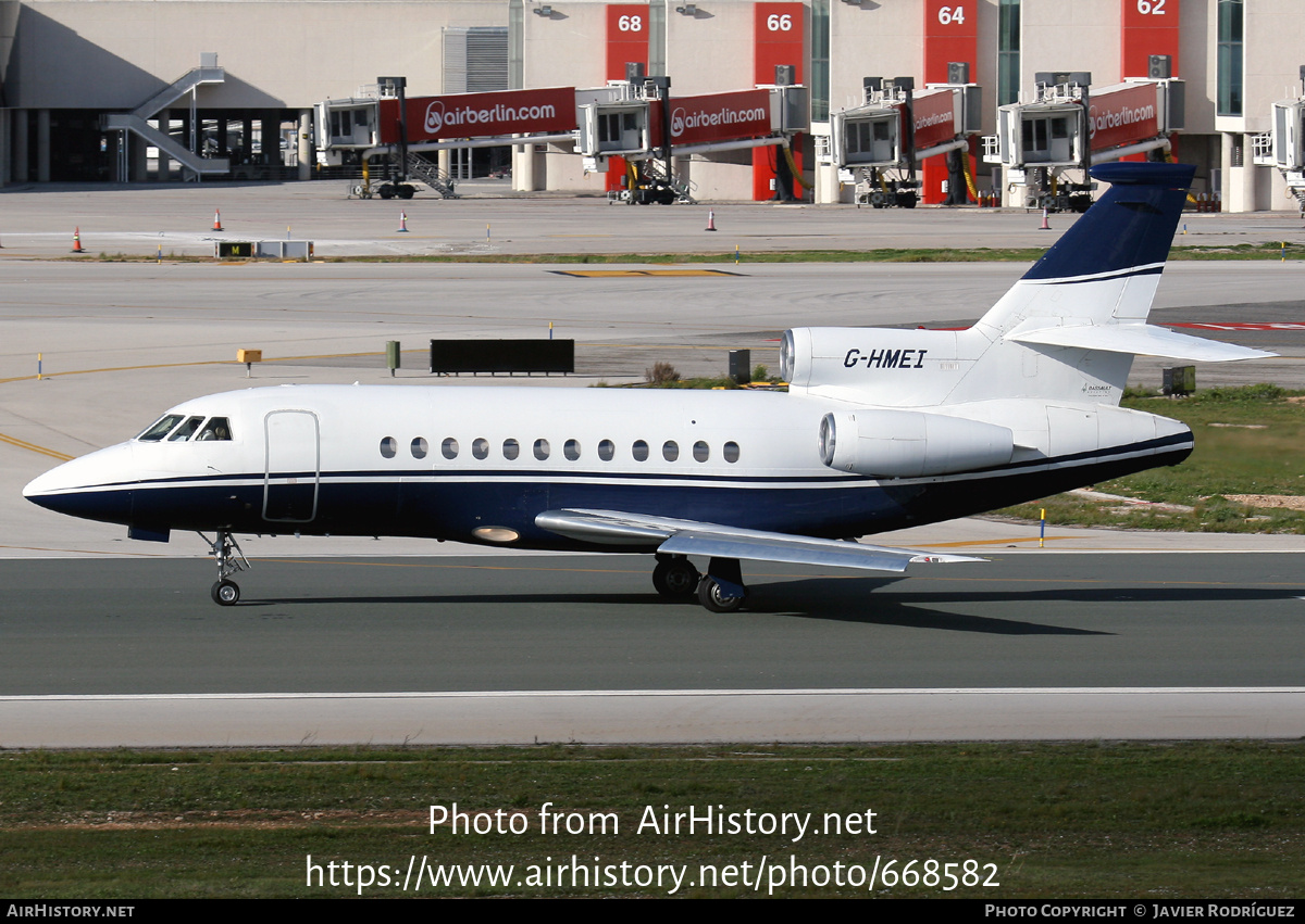 Aircraft Photo of G-HMEI | Dassault Falcon 900 | AirHistory.net #668582