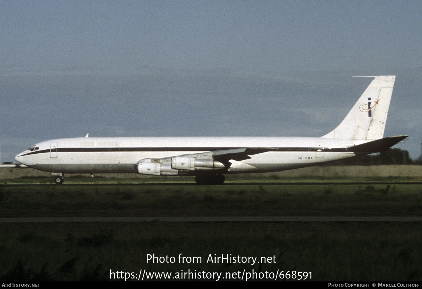 Aircraft Photo of 9G-EBK | Boeing 707-321C | Imperial Cargo ...