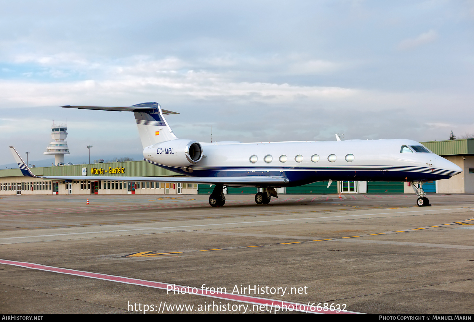 Aircraft Photo of EC-MRL | Gulfstream Aerospace G-V-SP Gulfstream G550 | AirHistory.net #668632