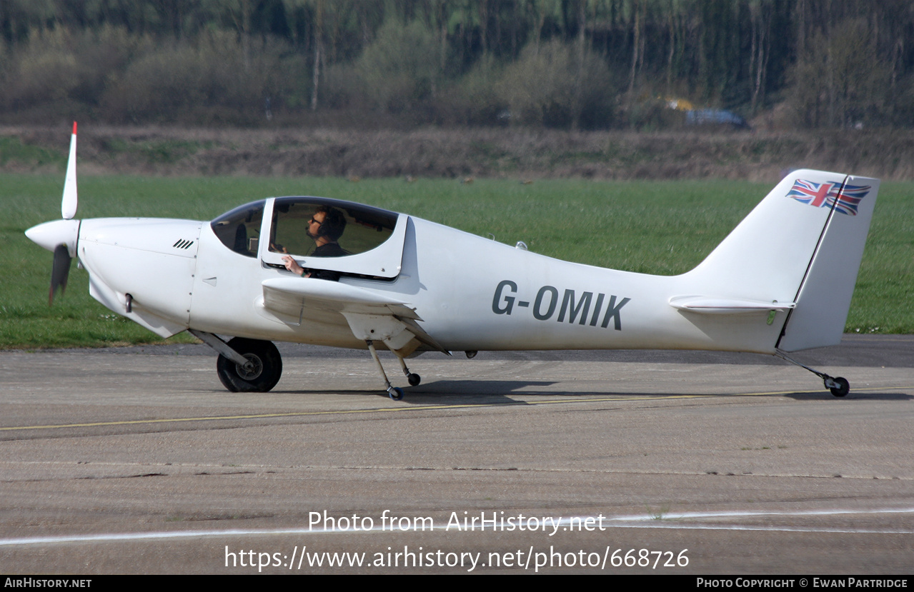 Aircraft Photo of G-OMIK | Europa Aircraft Europa (Monowheel) | AirHistory.net #668726