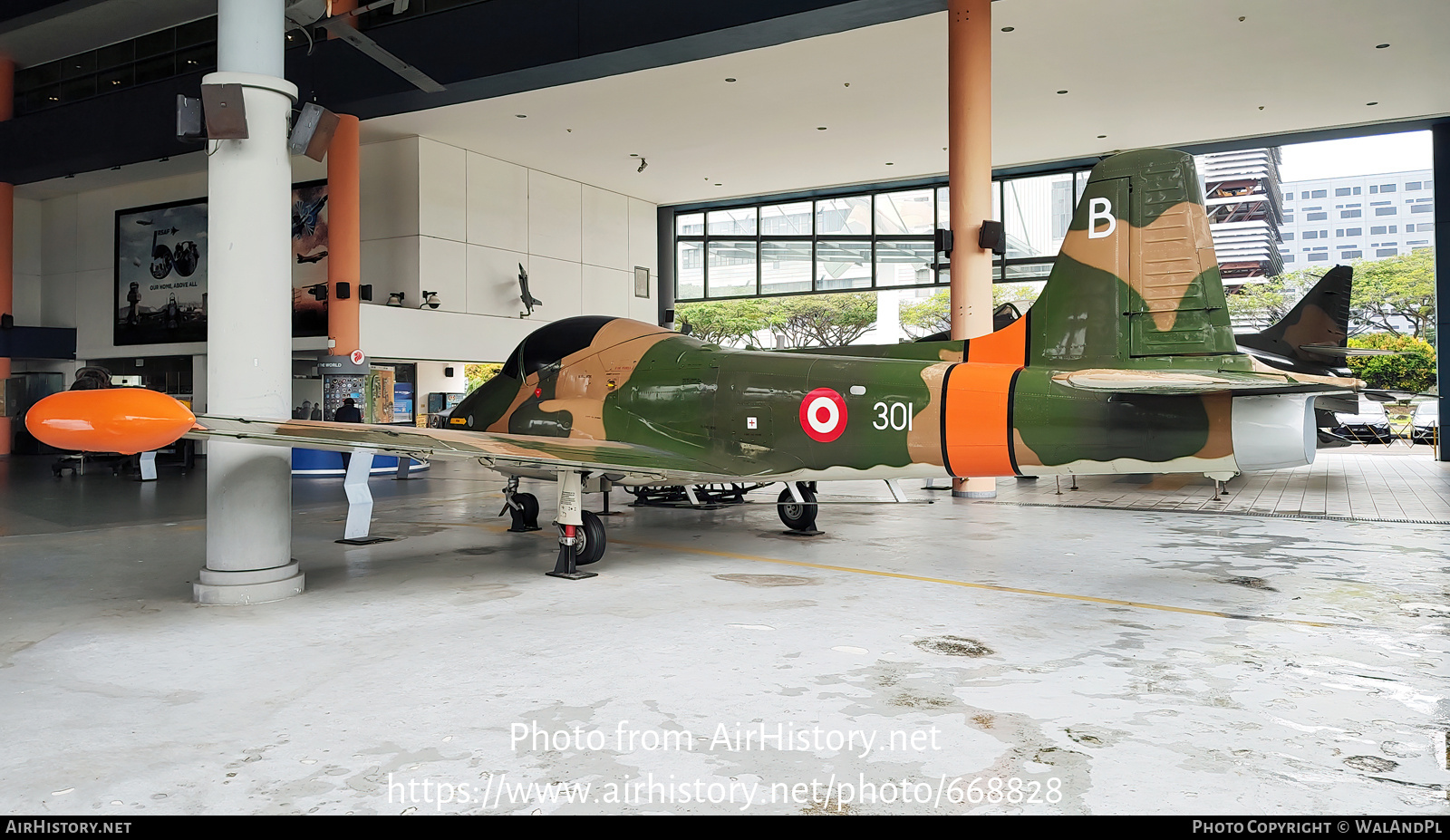 Aircraft Photo of 301 | BAC 167 Strikemaster Mk84 | Singapore - Air Force | AirHistory.net #668828