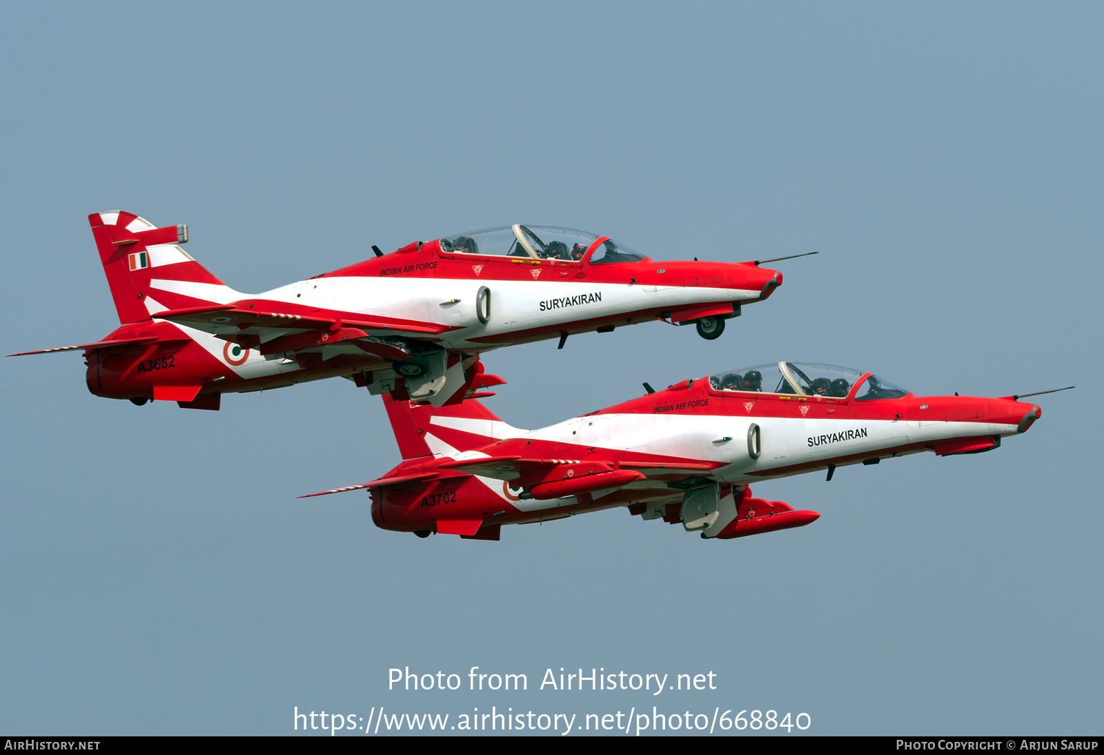 Aircraft Photo of A3682 | British Aerospace Hawk 132 | India - Air Force | AirHistory.net #668840