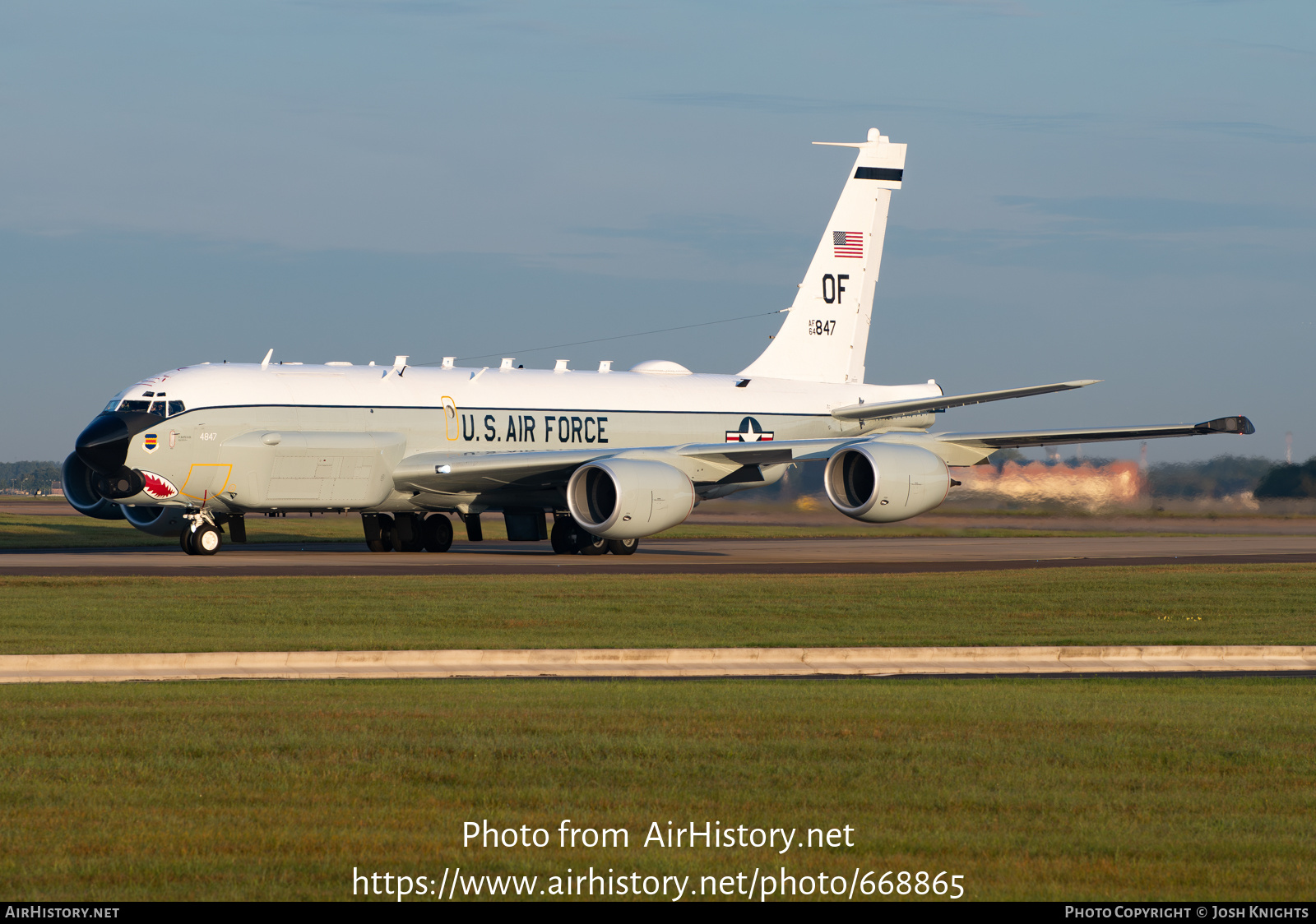 Aircraft Photo of 64-14847 / AF64-847 | Boeing RC-135U | USA - Air ...