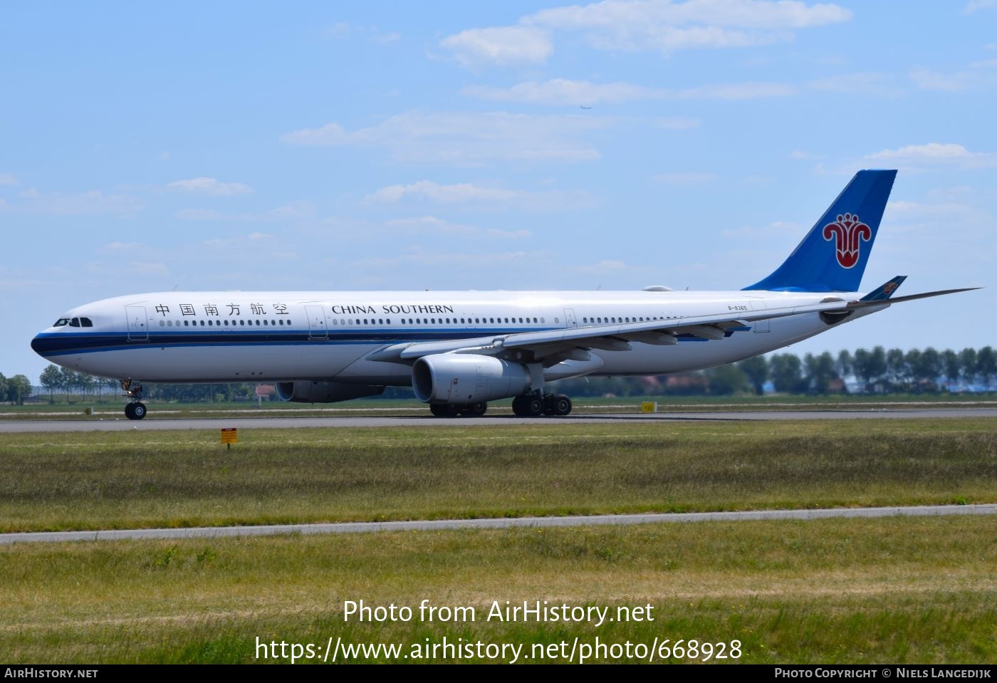 Aircraft Photo of B-8365 | Airbus A330-343E | China Southern Airlines | AirHistory.net #668928