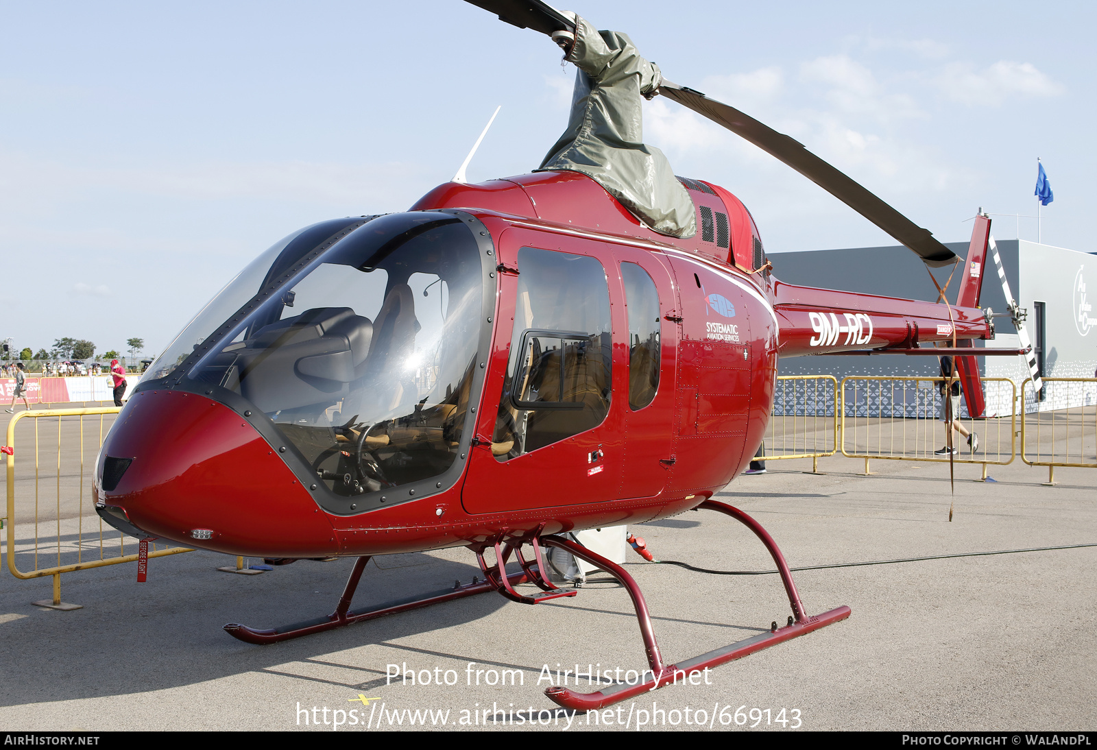 Aircraft Photo of 9M-RCI | Bell 505 JetRanger X | SAS - Systematic Aviation Services | AirHistory.net #669143