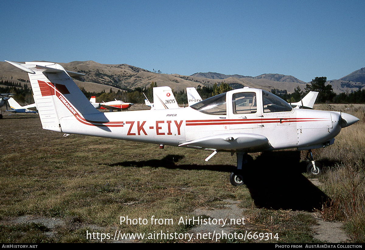 Aircraft Photo of ZK-EIY | Piper PA-38-112 Tomahawk | AirHistory.net #669314