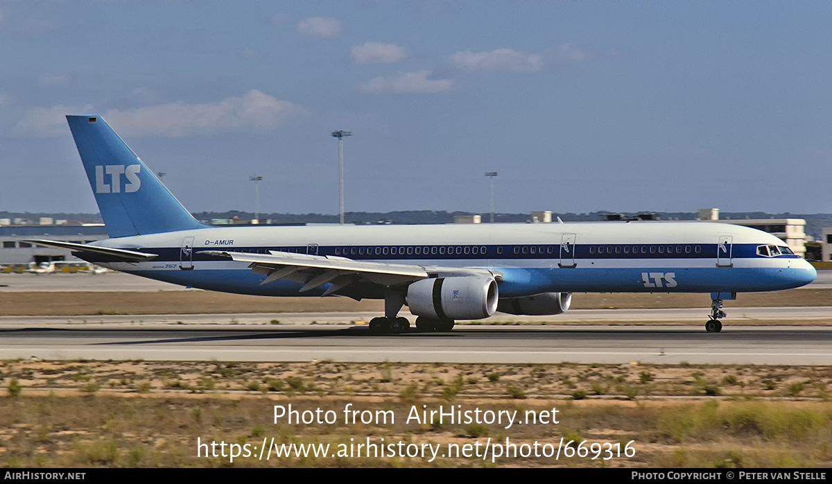 Aircraft Photo of D-AMUR | Boeing 757-2G5 | LTS - Lufttransport Süd | AirHistory.net #669316