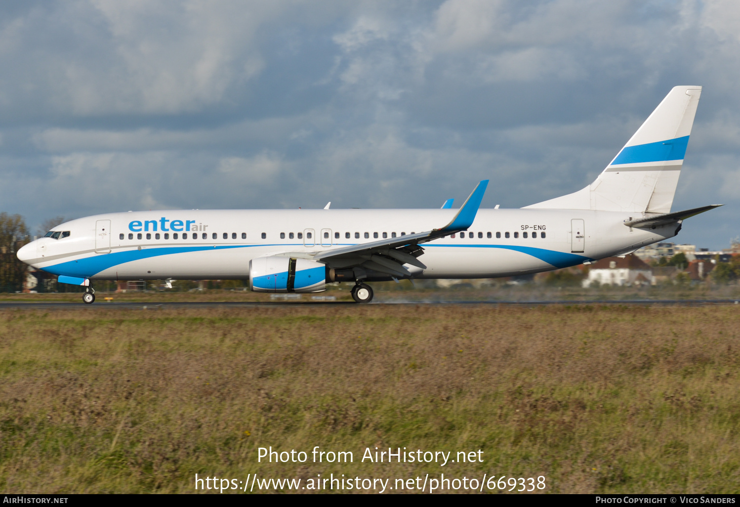 Aircraft Photo of SP-ENG | Boeing 737-8CX | Enter Air | AirHistory.net #669338