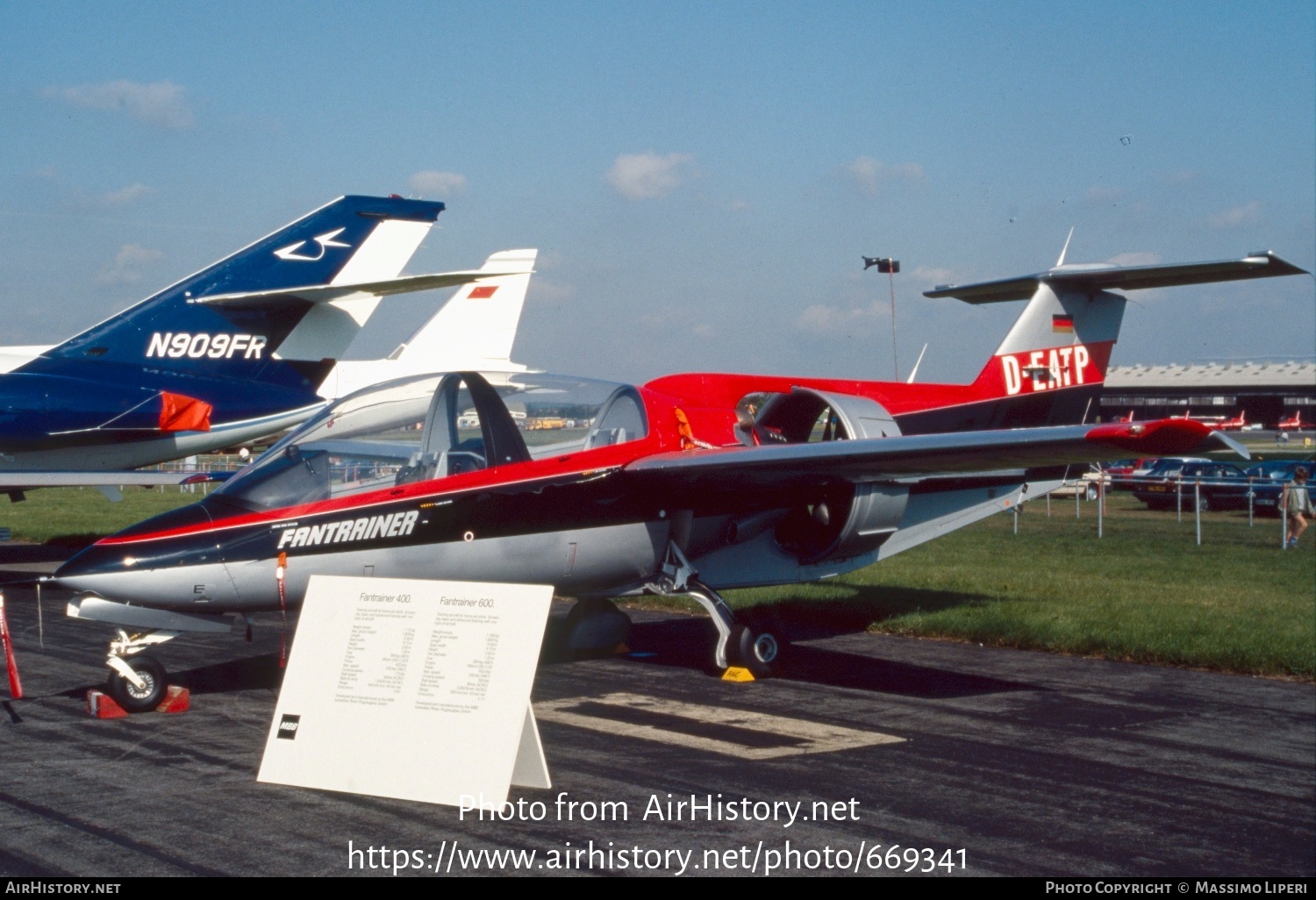 Aircraft Photo of D-EATP | RFB Fantrainer 400 | AirHistory.net #669341