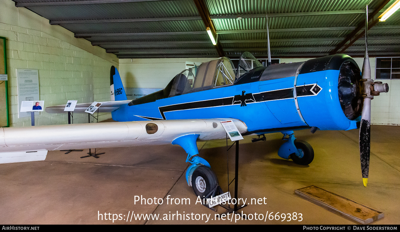 Aircraft Photo of VH-BEC | Commonwealth CA-6 Wackett | AirHistory.net #669383