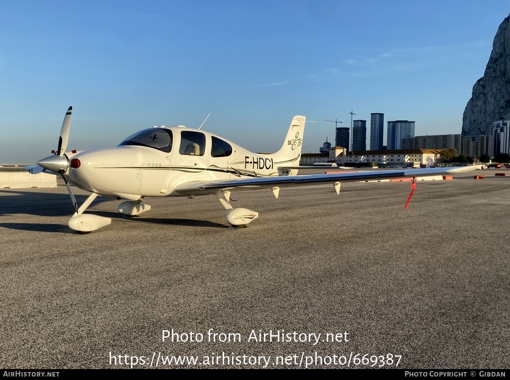 Aircraft Photo of F-HDCI | Cirrus SR-22 G2-GTS | AirHistory.net #669387