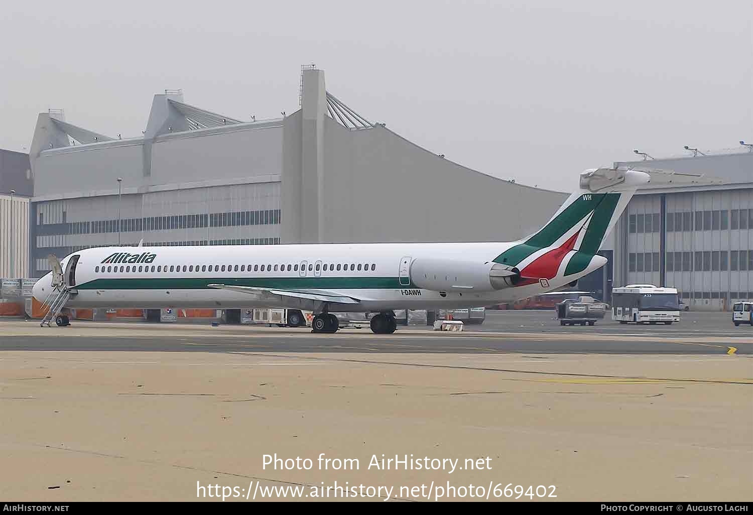 Aircraft Photo of I-DAWH | McDonnell Douglas MD-82 (DC-9-82) | Alitalia | AirHistory.net #669402