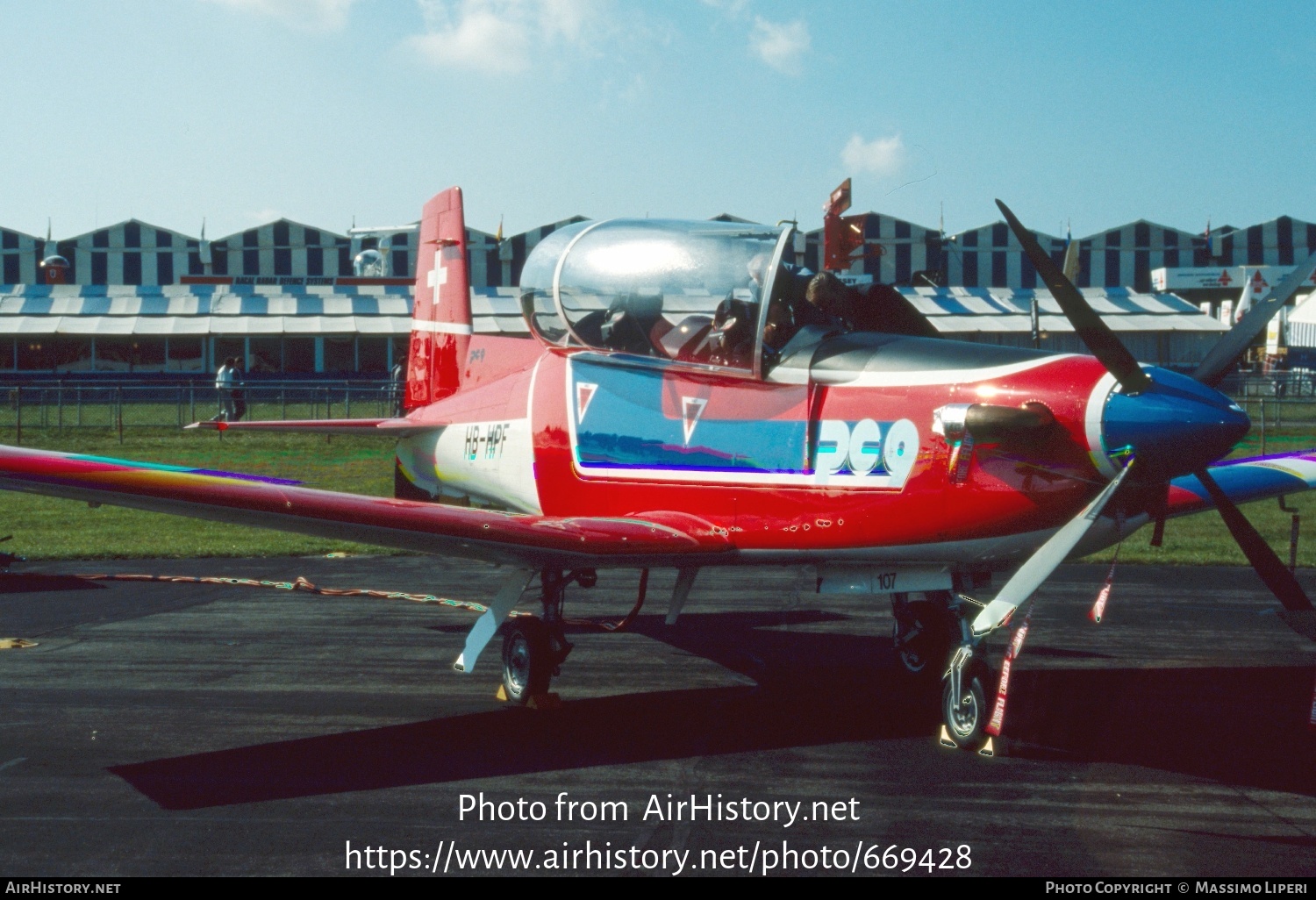 Aircraft Photo of HB-HPF | Pilatus PC-9 | AirHistory.net #669428