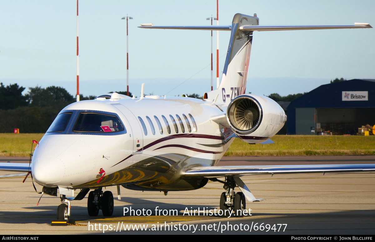 Aircraft Photo of G-ZENJ | Learjet 75 | AirHistory.net #669477