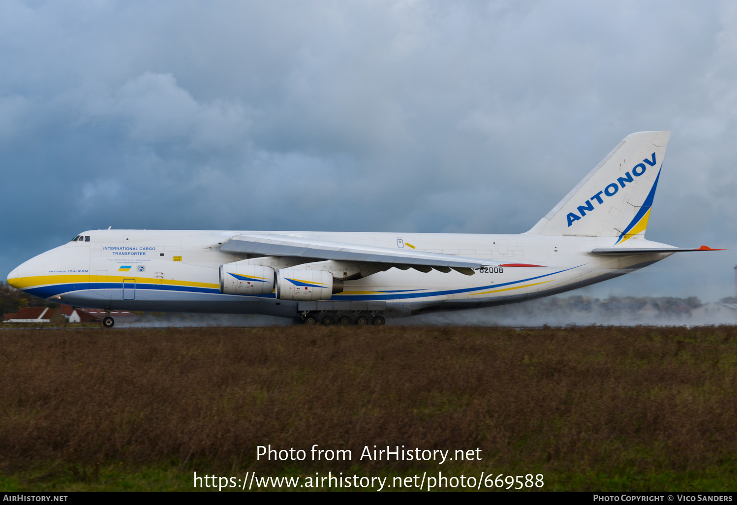 Aircraft Photo of UR-82008 | Antonov An-124-100M-150 Ruslan | Antonov Airlines | AirHistory.net #669588