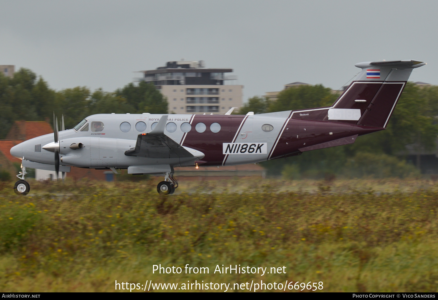 Aircraft Photo of N1186K | Beechcraft 350i King Air (B300) | Thailand - Police | AirHistory.net #669658