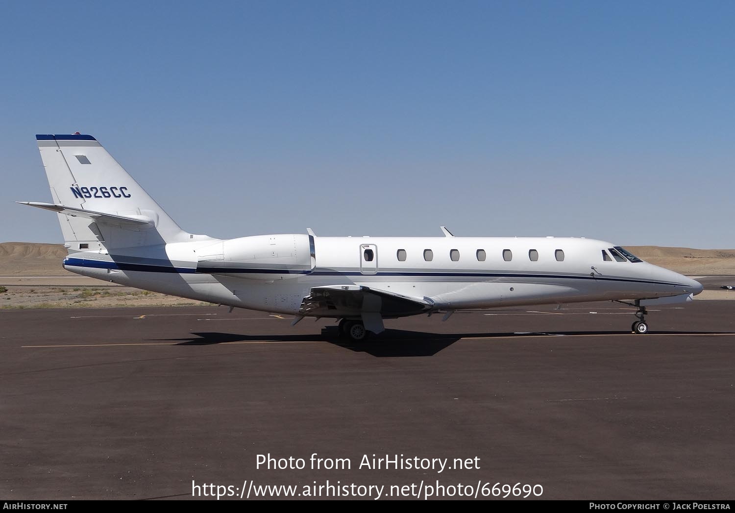 Aircraft Photo of N926CC | Cessna 680 Citation Sovereign | AirHistory.net #669690