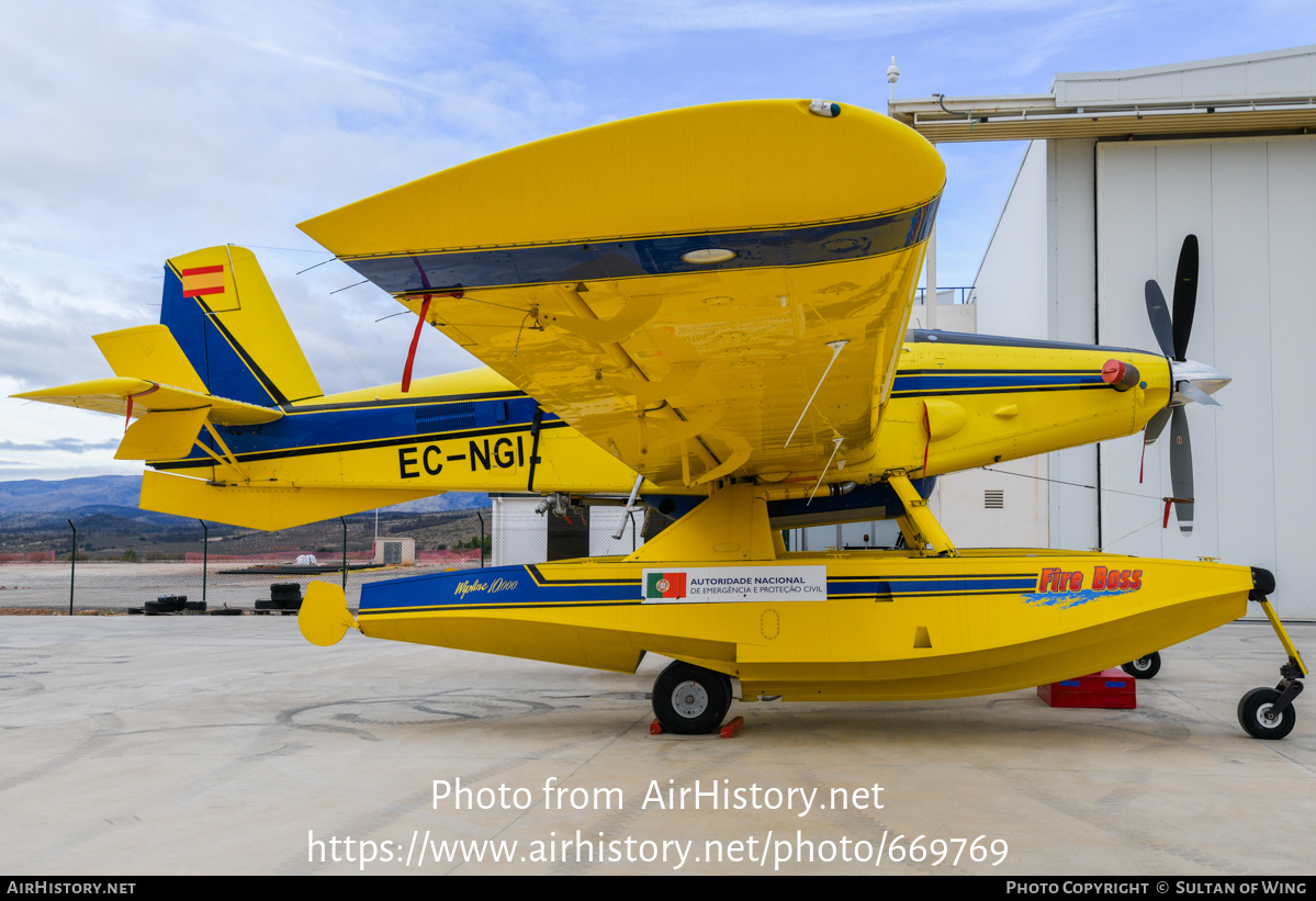 Aircraft Photo of EC-NGI | Air Tractor AT-802F Fire Boss (AT-802A) | Autoridade Nacional de Emergência e Proteção Civil | AirHistory.net #669769