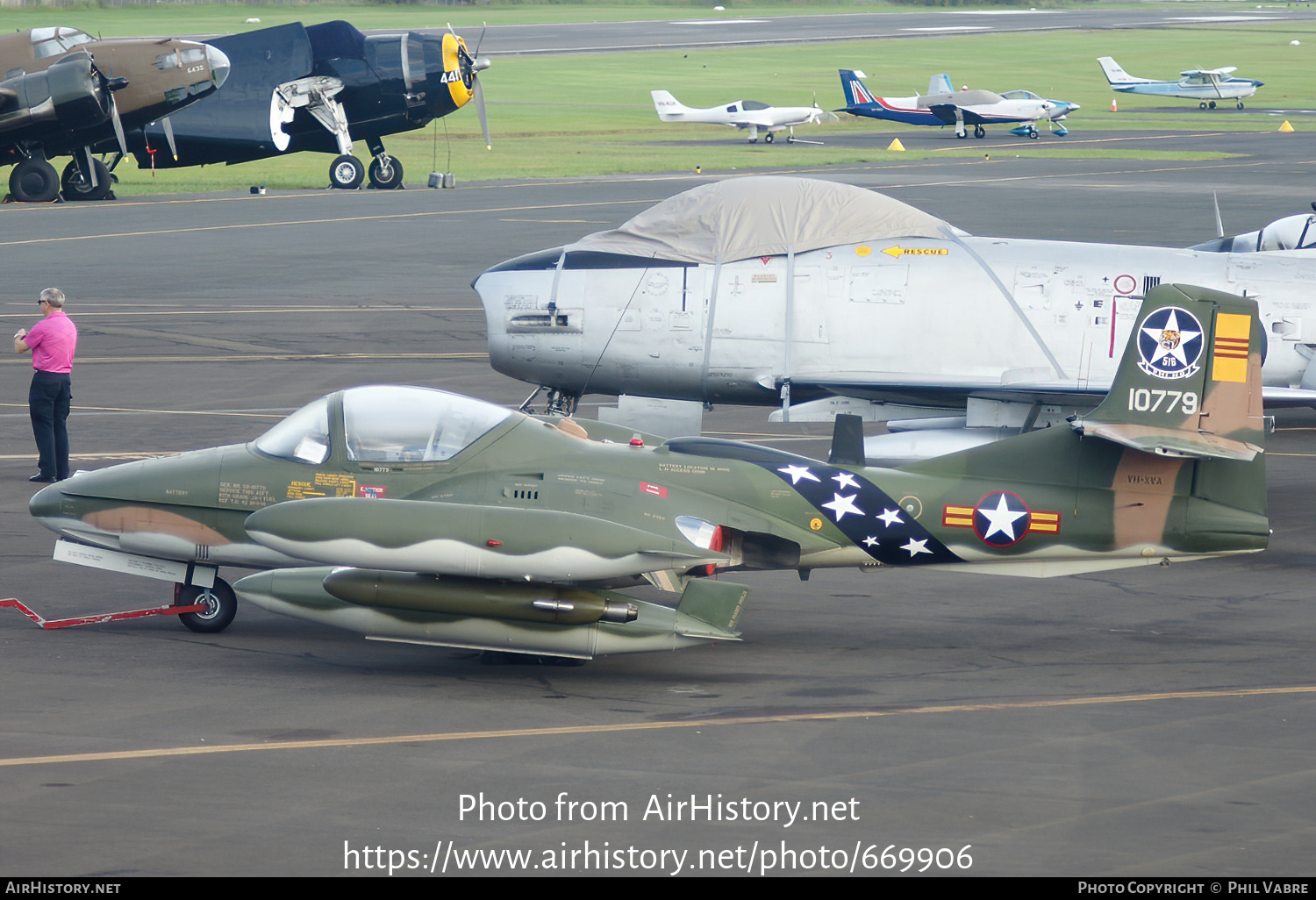 Aircraft Photo of VH-XVA / 10779 | Cessna A-37B Dragonfly (318E) | South Vietnam - Air Force | AirHistory.net #669906