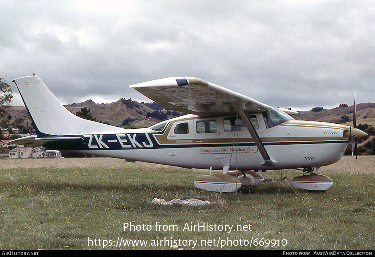 Aircraft Photo of ZK-EKJ | Cessna U206G Stationair 6 | Rangitikei Air Services | AirHistory.net #669910