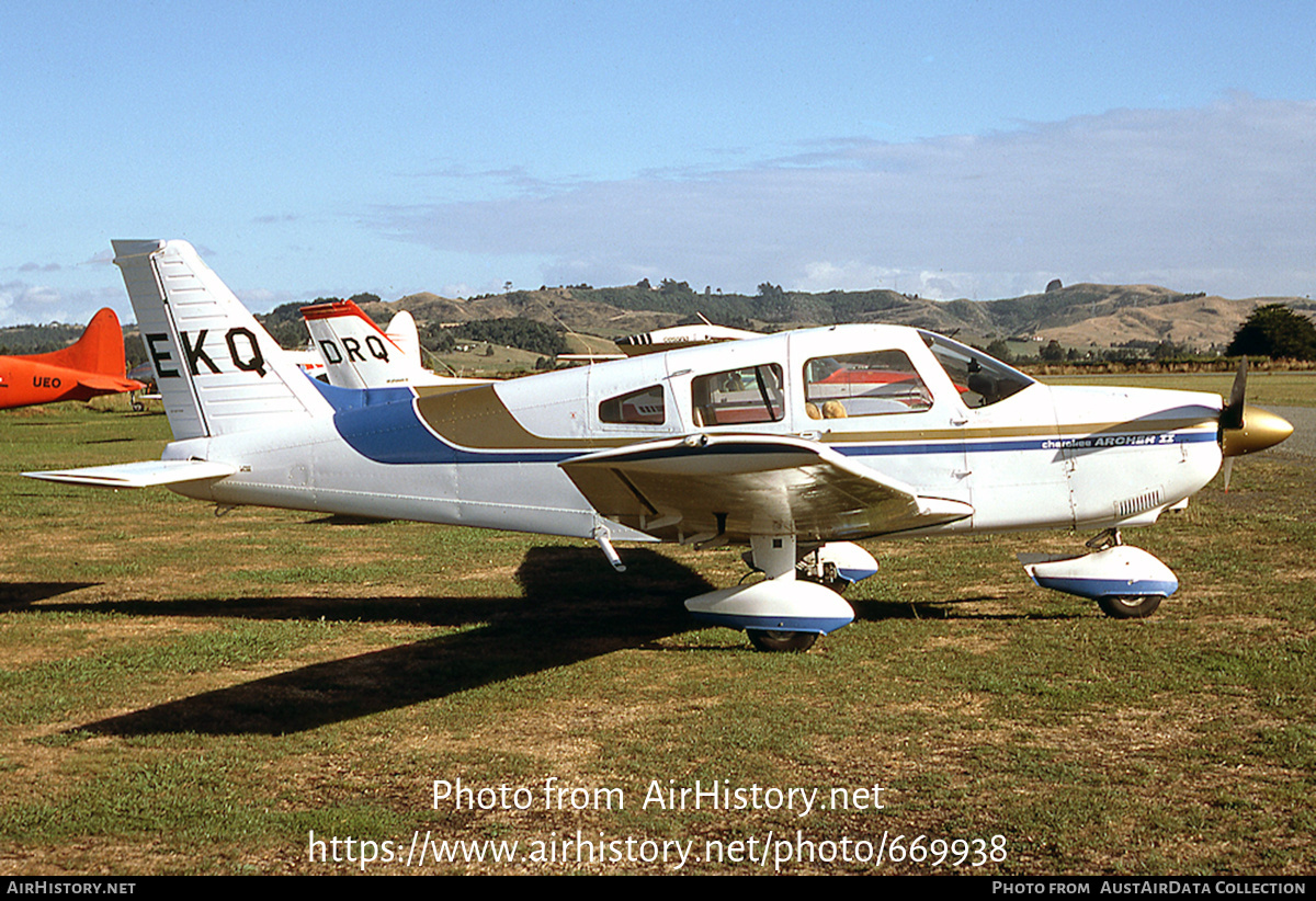 Aircraft Photo of ZK-EKQ / EKQ | Piper PA-28-181 Archer II | AirHistory.net #669938