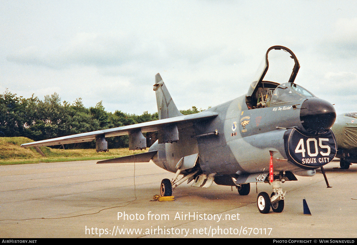 Aircraft Photo of 75-0405 / AF75-405 | Vought A-7D Corsair II | USA - Air Force | AirHistory.net #670117