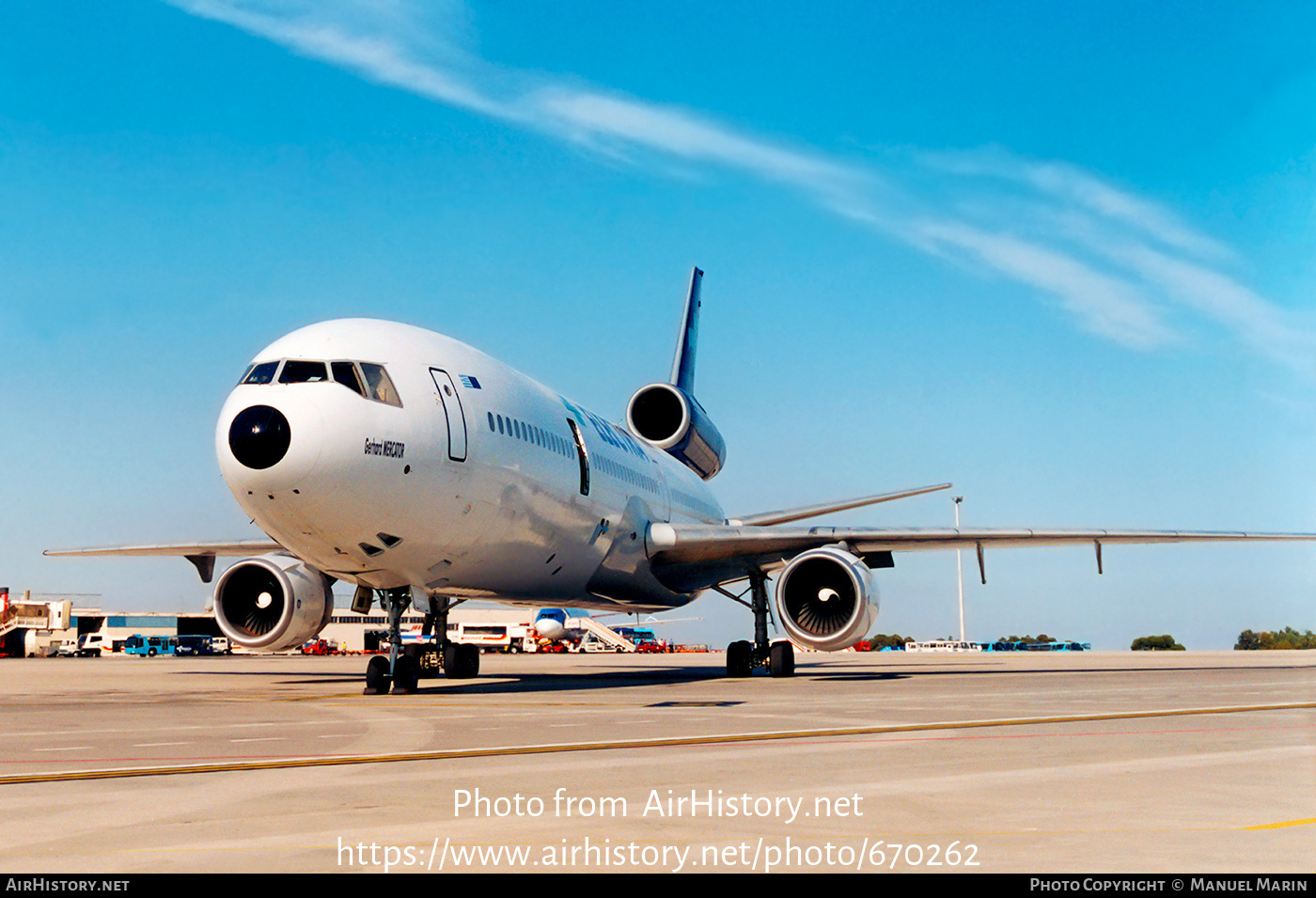 Aircraft Photo of SX-CVP | McDonnell Douglas DC-10-15 | Electra Airlines | AirHistory.net #670262