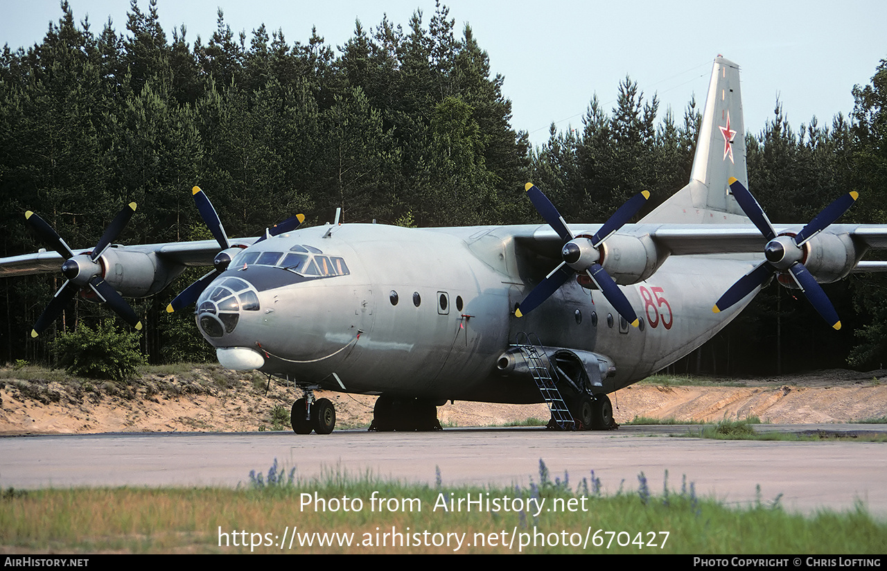 Aircraft Photo of 85 red | Antonov An-12BP | Russia - Air Force | AirHistory.net #670427