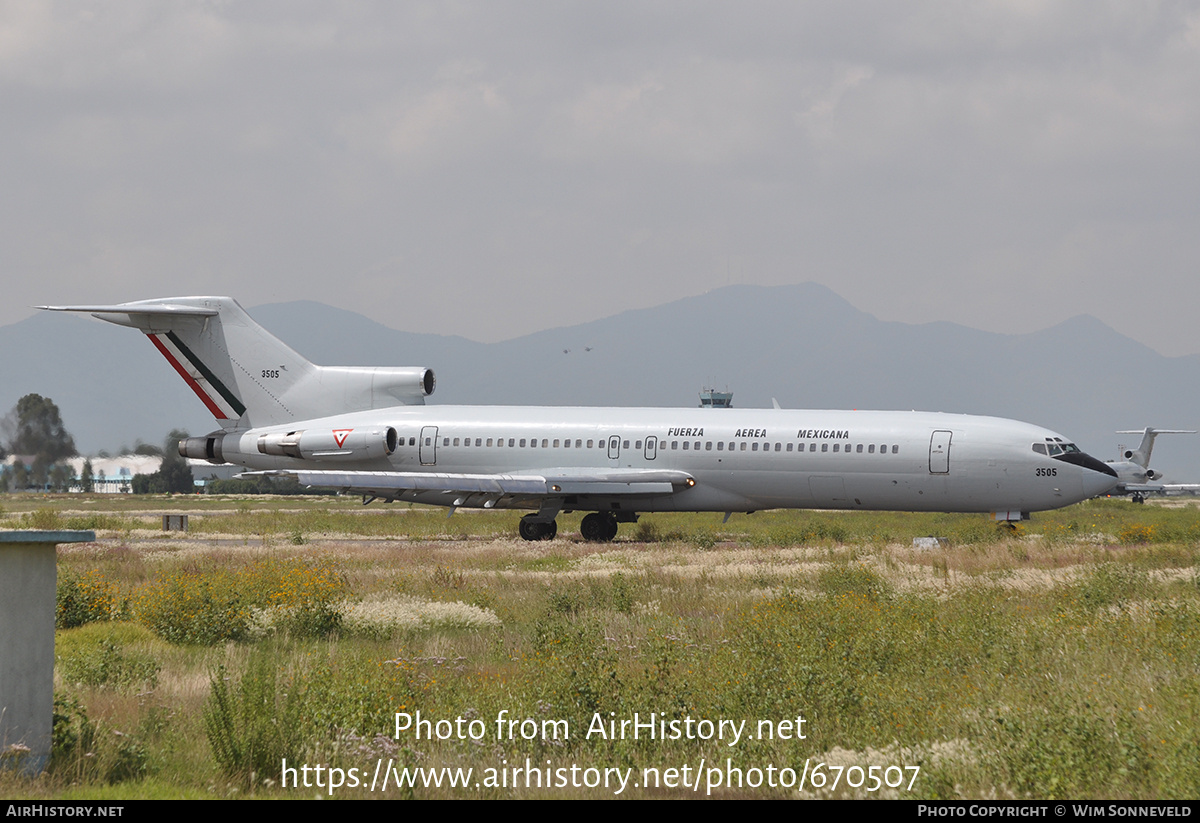 Aircraft Photo of 3505 | Boeing 727-264 | Mexico - Air Force | AirHistory.net #670507