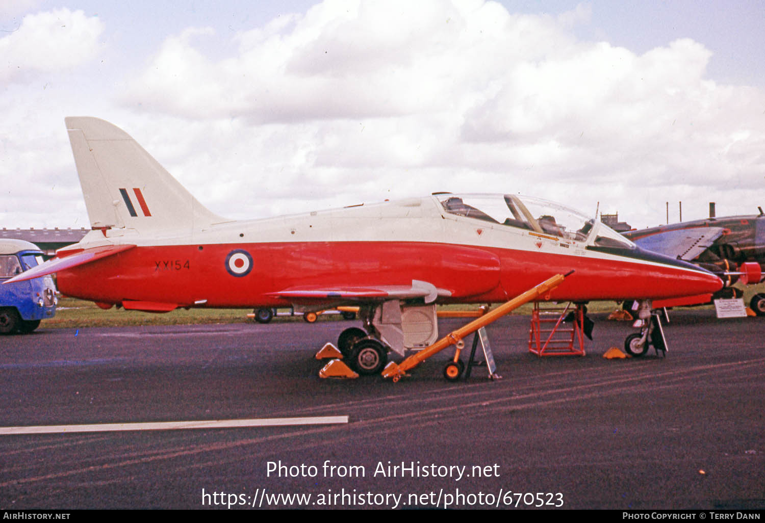 Aircraft Photo of XX154 | Hawker Siddeley Hawk T.1 | UK - Air Force | AirHistory.net #670523