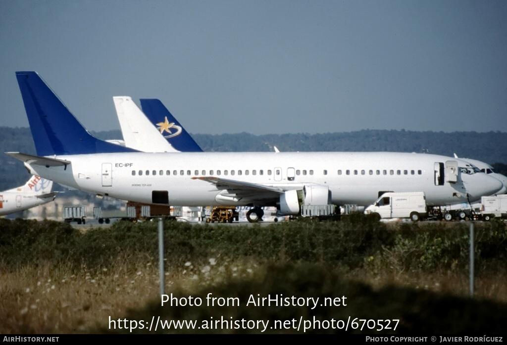 Aircraft Photo of EC-IPF | Boeing 737-4K5 | AirHistory.net #670527