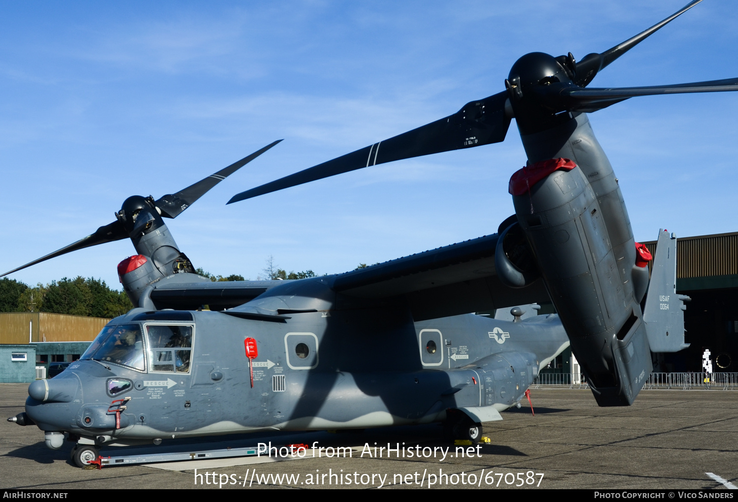 Aircraft Photo of 11-0054 / 0054 | Bell-Boeing CV-22B Osprey | USA - Air Force | AirHistory.net #670587